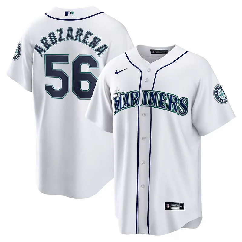 Seattle Mariners Randy Arozarena White Home Nike Replica Player Jersey