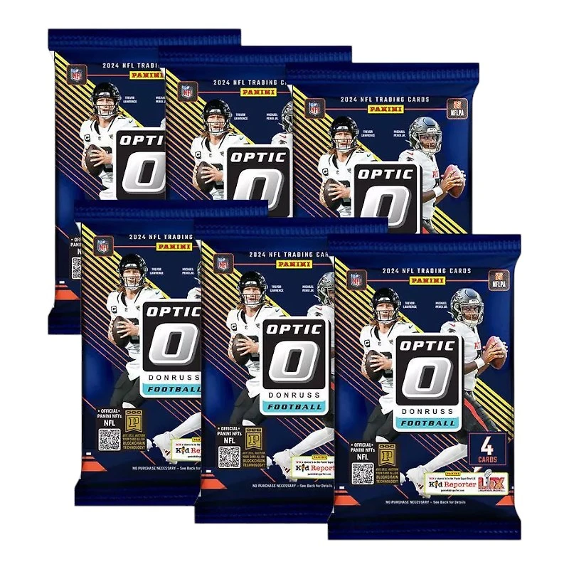 2024 Panini NFL Donruss Optic Footbal Trading Card Mega Box