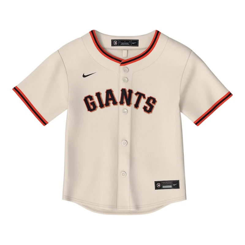 Infant San Francisco Giants Cream Blank Home Jersey