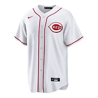 Cincinnati Reds Elly De La Cruz White Home Nike Replica Player Jersey