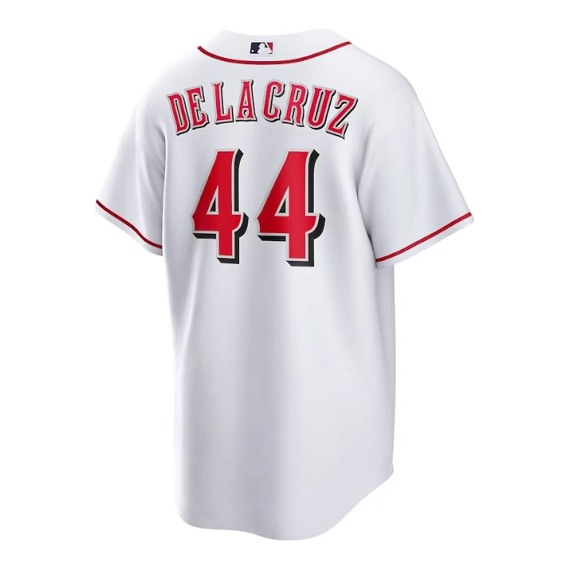 Cincinnati Reds Elly De La Cruz White Home Nike Replica Player Jersey