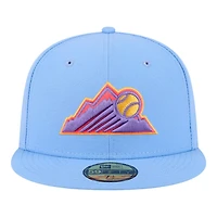 Colorado Rockies Light Blue 2025 City Connect New Era 59FIFTY Fitted Hat
