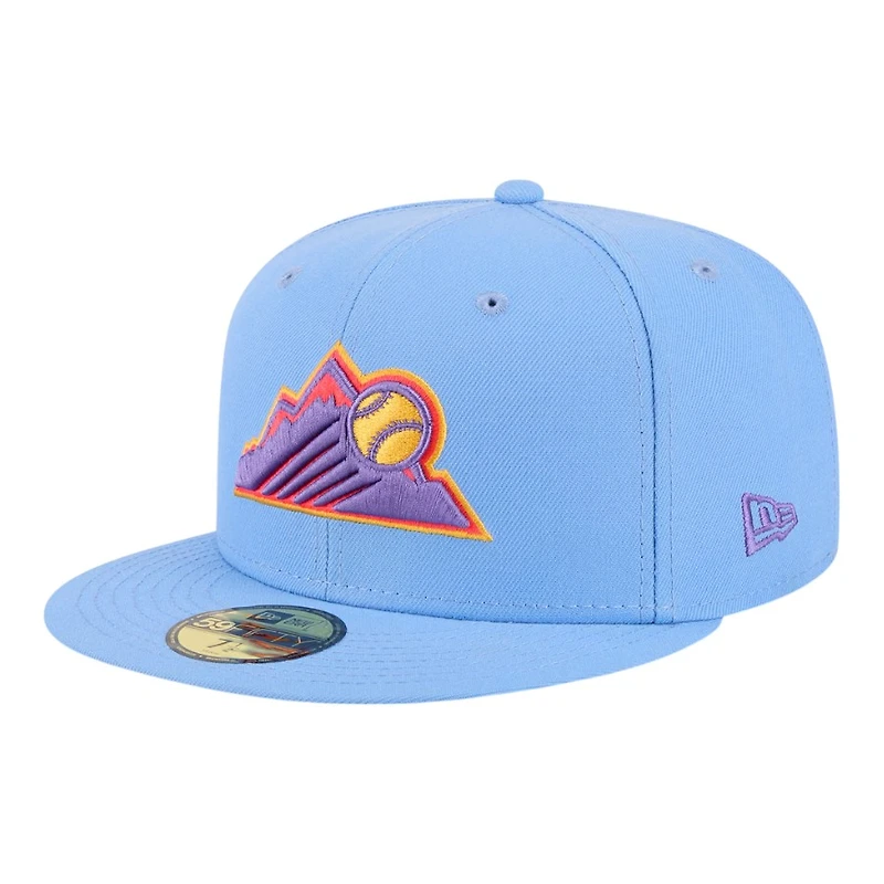 Colorado Rockies Light Blue 2025 City Connect New Era 59FIFTY Fitted Hat