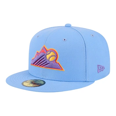 Colorado Rockies Light Blue 2025 City Connect New Era 59FIFTY Fitted Hat