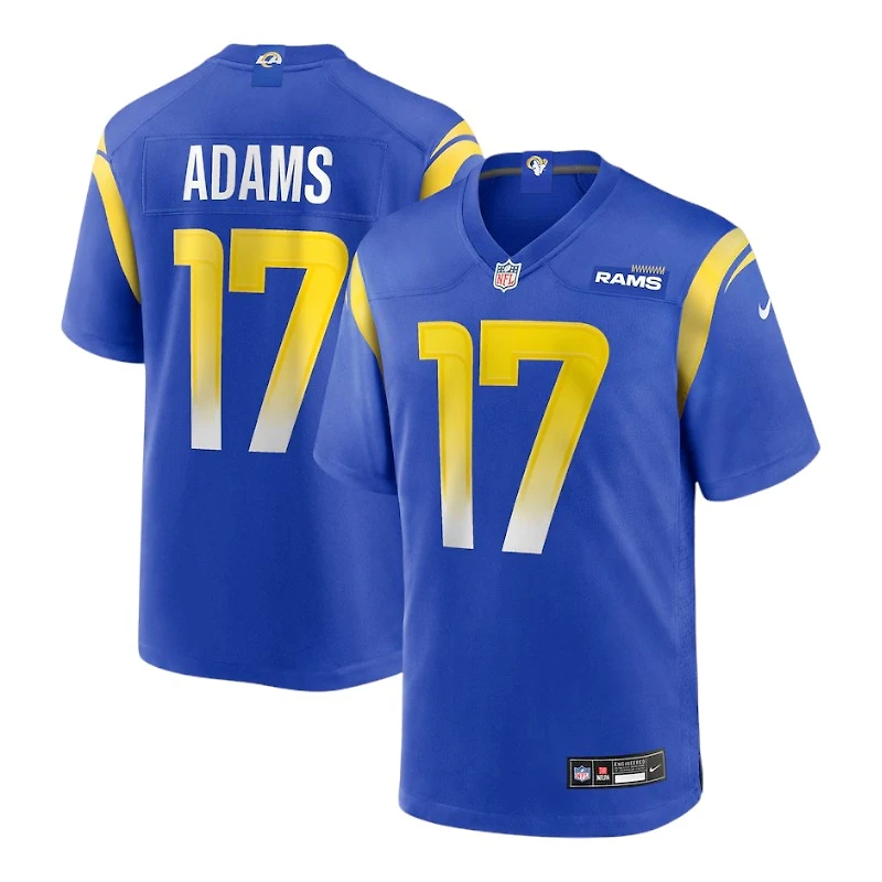Los Angeles Rams Davante Adams Royal Blue Nike Game Jersey