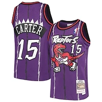 Youth Vince Carter Toronto Raptors Mitchell & Ness Hardwood Classics Swingman Purple Jersey