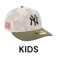 Kids New York Yankees 2025 Armed Forces Day Era 59FIFTY Fitted Hat
