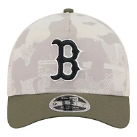 Kids Boston Red Sox 2025 Armed Forces Day New Era 9FORTY M-Crown A-Frame Adjustable Hat