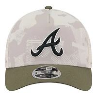 Kids Atlanta Braves 2025 Armed Forces Day New Era 9FORTY M-Crown A-Frame Adjustable Hat