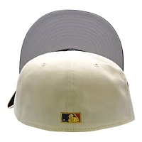 Detroit Tigers Chrome and Navy 2005 All Star Game Patch Grey UV New Era 59FIFTY Fitted Hat