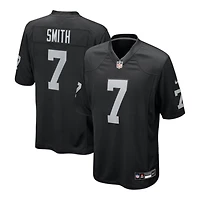 Las Vegas Raiders Geno Smith Black Nike Game Jersey