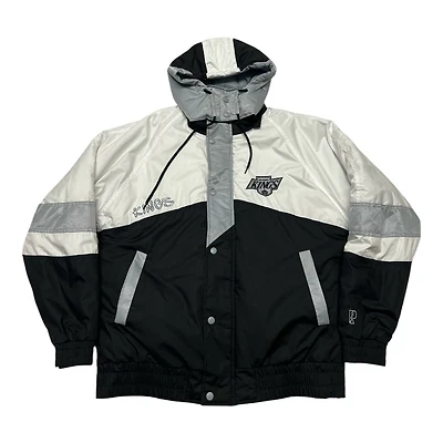 Los Angeles Kings White and Black G3 Pro Player Vintage 1990s Jacket