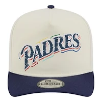 San Diego Padres Team Scribble New Era Golfer Snapback Hat