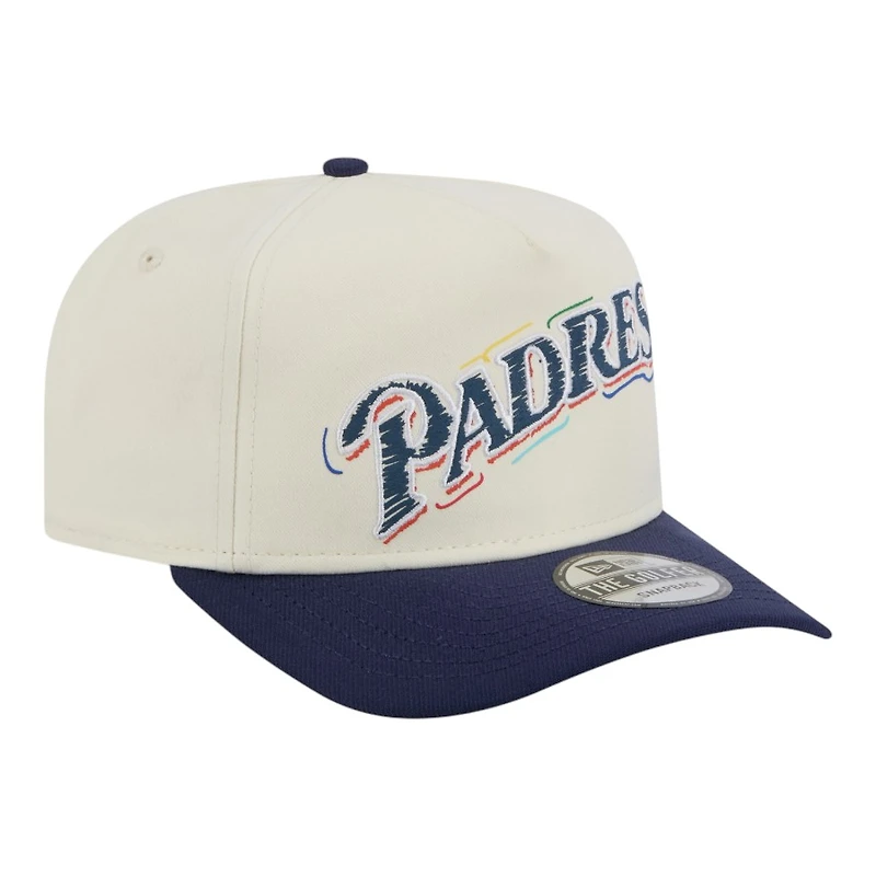 San Diego Padres Team Scribble New Era Golfer Snapback Hat