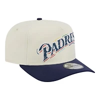 San Diego Padres Team Scribble New Era Golfer Snapback Hat