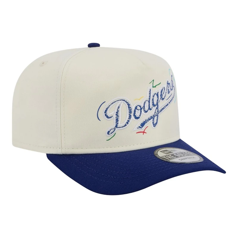 Los Angeles Dodgers Team Scribble New Era Golfer Snapback Hat