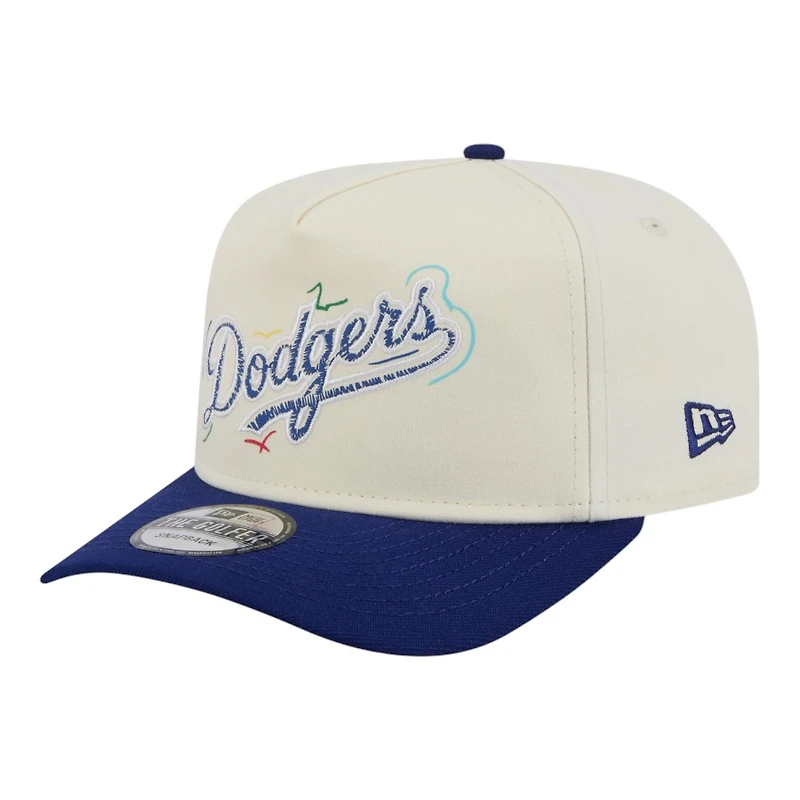 Los Angeles Dodgers Team Scribble New Era Golfer Snapback Hat