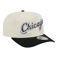 Chicago White Sox Team Scribble New Era Golfer Snapback Hat