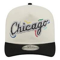 Chicago White Sox Team Scribble New Era Golfer Snapback Hat
