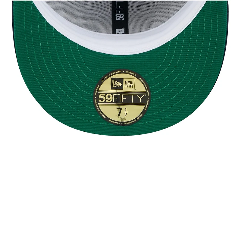 Las Vegas Raiders Satin Two Tone With New Era Pin 59FIFTY Fitted Hat