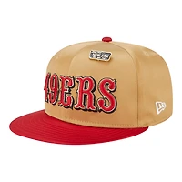 San Francisco 49ers Satin Two Tone With New Era Pin 59FIFTY Fitted Hat