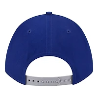 Los Angeles Dodgers Royal Blue and Gray Roper New Era 9FORTY M-Crown A-Frame Adjustable Hat