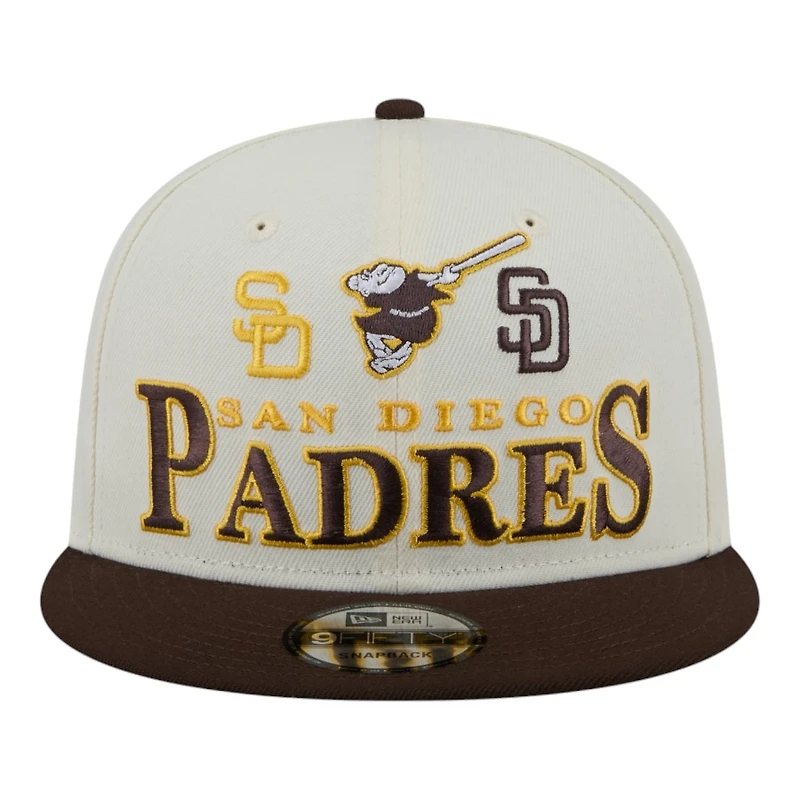 San Diego Padres Archive New Era 9FIFTY Snapback Hat