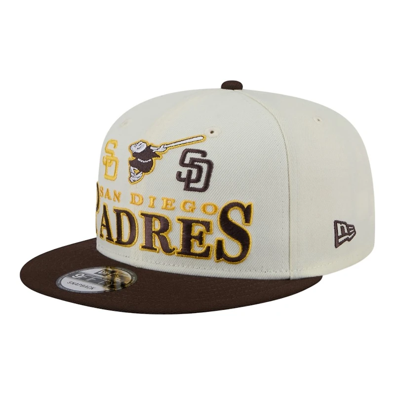 San Diego Padres Archive New Era 9FIFTY Snapback Hat