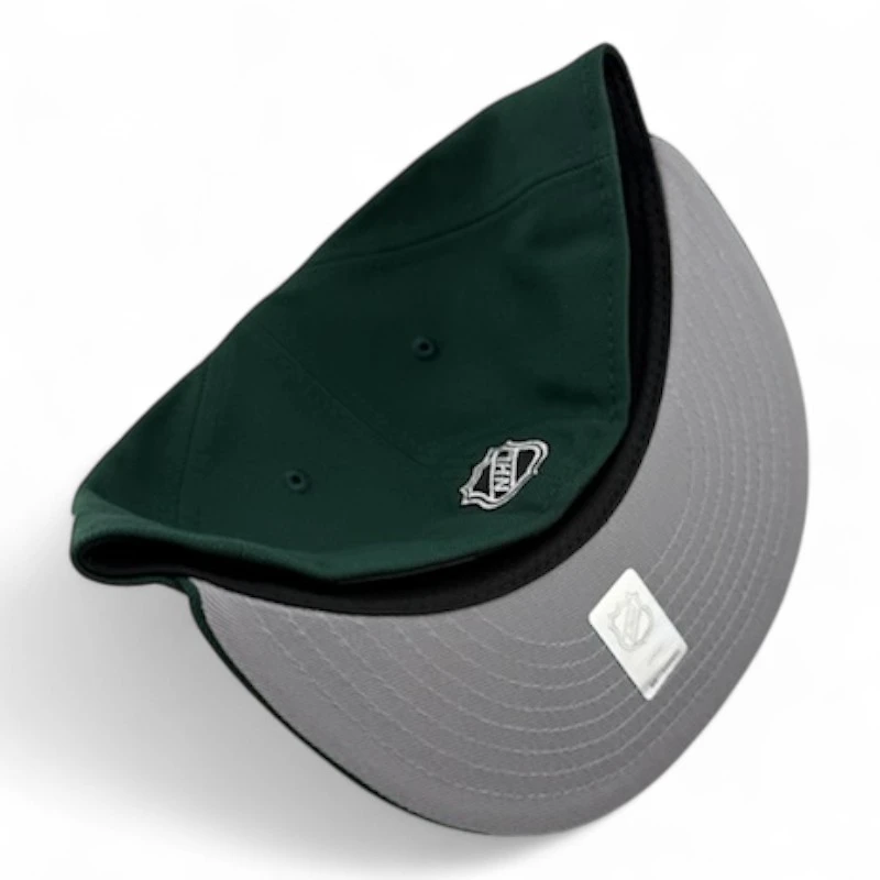 Los Angeles Kings White on Green with Gray UV NHL New Era 59FIFTY Fitted Hat