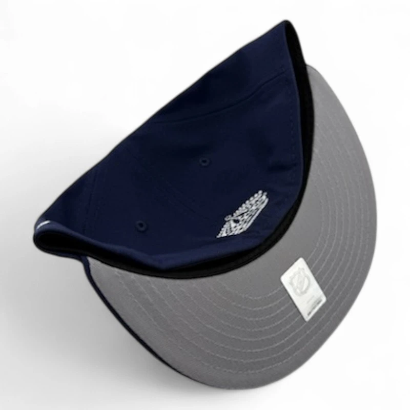 Los Angeles Kings White on Navy with Gray UV NHL New Era 59FIFTY Fitted Hat