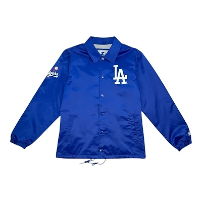 Los Angeles Dodgers Royal Blue Ice Cube Starter Coaches Jacket