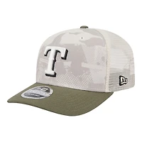 Texas Rangers 2025 Armed Forces Day New Era 9SEVENTY Stretch-Snap Hat