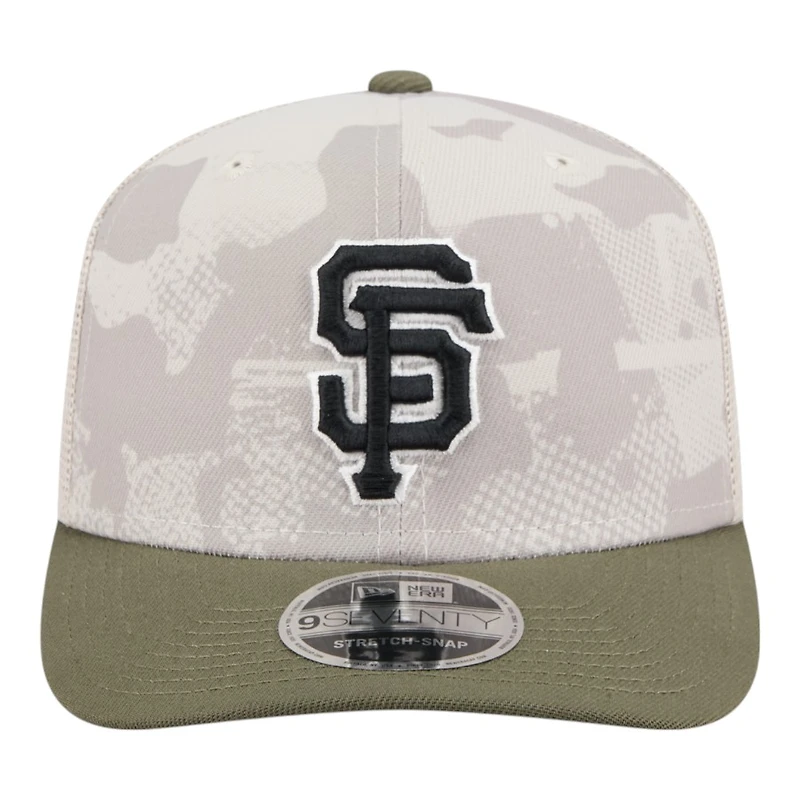 San Francisco Giants 2025 Armed Forces Day New Era 9SEVENTY Stretch-Snap Hat