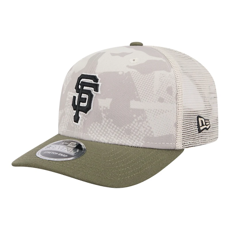 San Francisco Giants 2025 Armed Forces Day New Era 9SEVENTY Stretch-Snap Hat