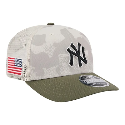 New York Yankees 2025 Armed Forces Day New Era 9SEVENTY Stretch-Snap Hat