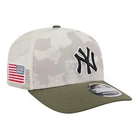 New York Yankees 2025 Armed Forces Day New Era 9SEVENTY Stretch-Snap Hat