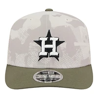 Houston Astros 2025 Armed Forces Day New Era 9SEVENTY Stretch-Snap Hat