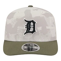 Detroit Tigers 2025 Armed Forces Day New Era 9SEVENTY Stretch-Snap Hat