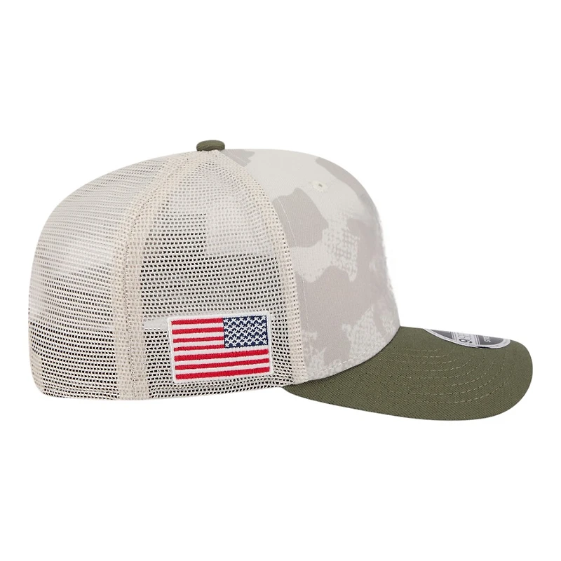 Chicago White Sox 2025 Armed Forces Day New Era 9SEVENTY Stretch-Snap Hat