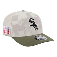 Chicago White Sox 2025 Armed Forces Day New Era 9SEVENTY Stretch-Snap Hat