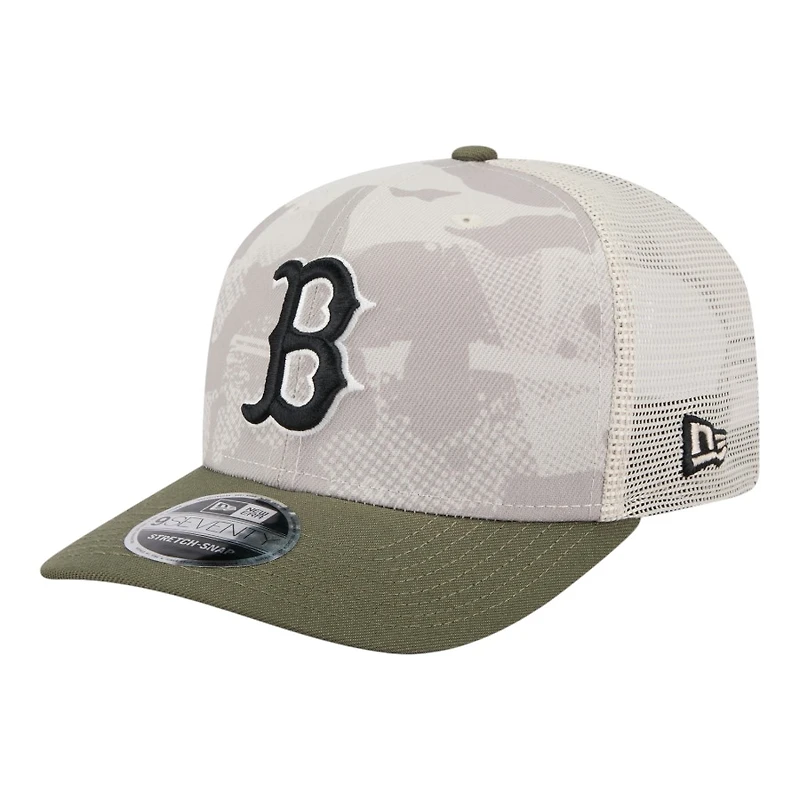 Boston Red Sox 2025 Armed Forces Day New Era 9SEVENTY Stretch-Snap Hat
