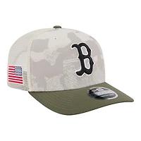 Boston Red Sox 2025 Armed Forces Day New Era 9SEVENTY Stretch-Snap Hat