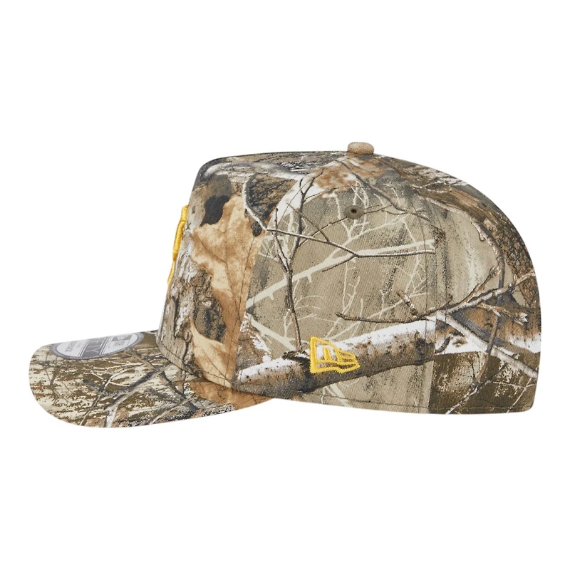 Pittsburgh Pirates Realtree Camo Grey UV New Era 9FIFTY A-Frame Snapback Hat