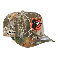 Baltimore Orioles Realtree Camo Grey UV New Era 9FIFTY A-Frame Snapback Hat