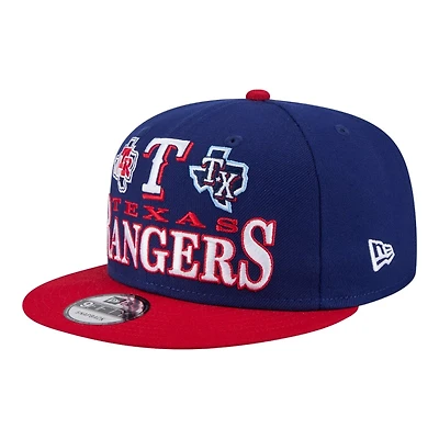 Texas Rangers Archive New Era 9FIFTY Snapback Hat