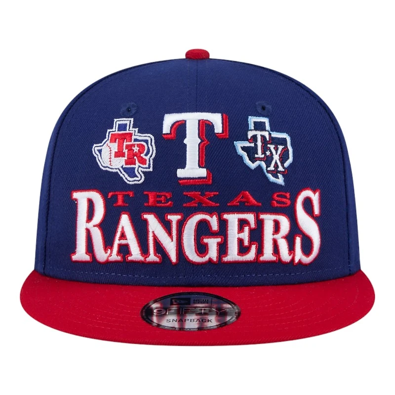Texas Rangers Archive New Era 9FIFTY Snapback Hat