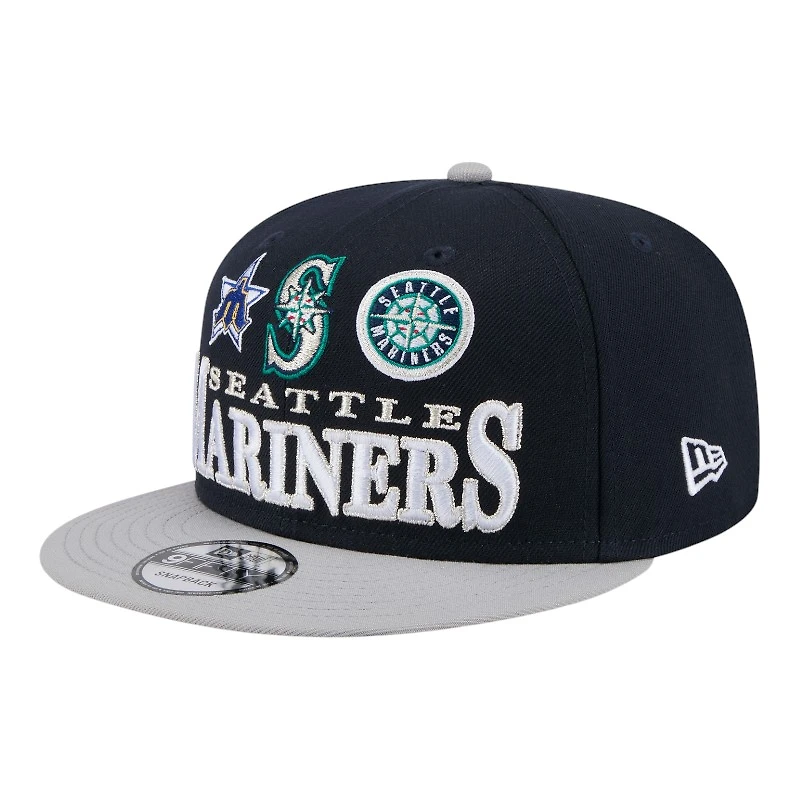 Seattle Mariners Archive New Era 9FIFTY Snapback Hat