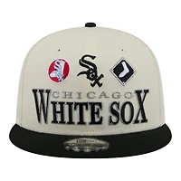Chicago White Sox Cream Archive New Era 9FIFTY Snapback Hat