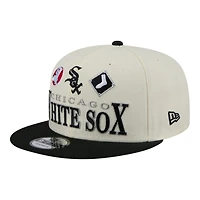 Chicago White Sox Cream Archive New Era 9FIFTY Snapback Hat