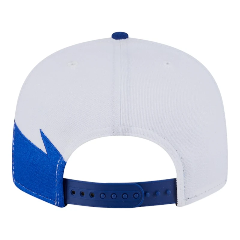 Kansas City Royals White and Blue Jagged New Era 9FIFTY Snapback Hat